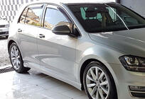 Volkswagen Golf 7/E-Golf 2012-2020 Side Skirts DPT V-9 (Gloss Black) photo 1