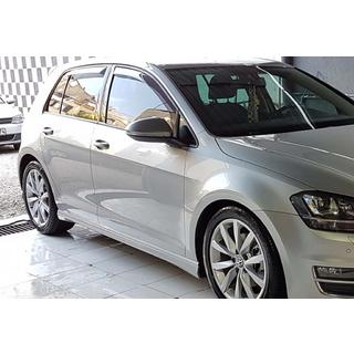 Side Skirts DPT V-9 (Gloss Black) Volkswagen Golf 7/E-Golf 2012-2020 photo 1