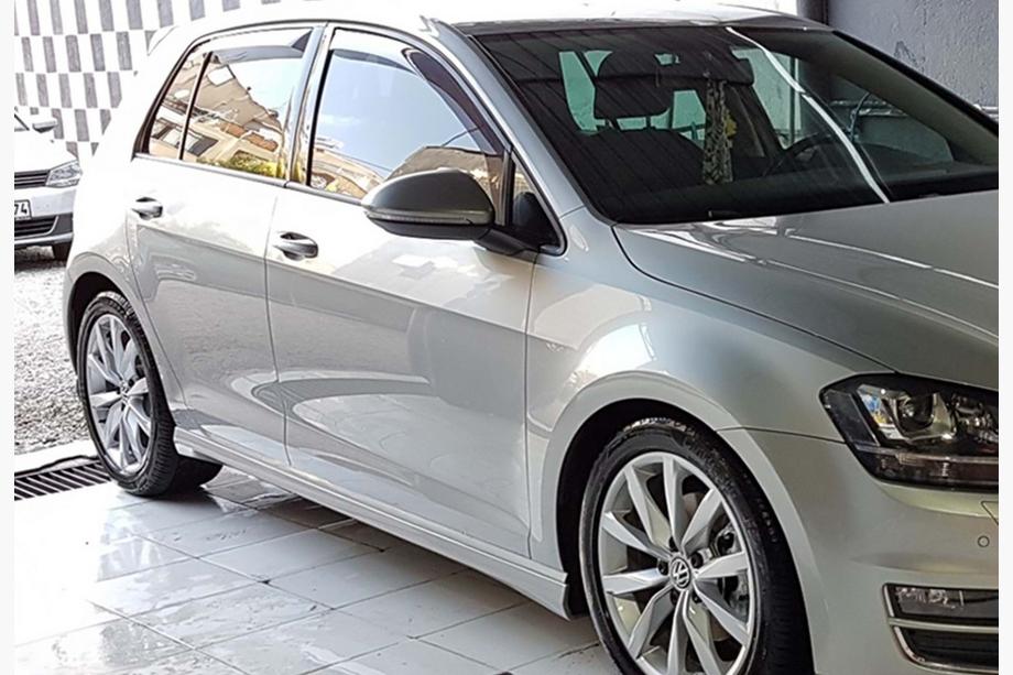 Volkswagen Golf 7/E-Golf 2012-2020 Side Skirts DPT V-9 (Gloss Black) Image