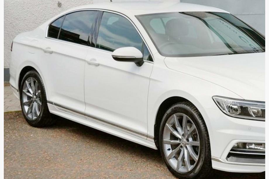 Volkswagen Passat B8 2015-2023 DPT Side Skirts (primed for painting) Image