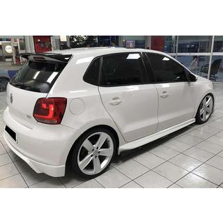 Side Skirts DPT V-1 (Gloss Black) Volkswagen Polo 2010-2017 photo 2