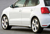 Volkswagen Polo 2010-2017 Side Skirts DPT V-2 (Gloss Black) photo 3