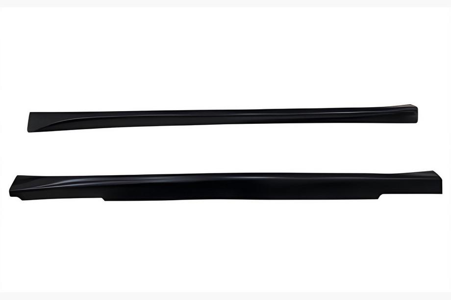Volkswagen Polo 2017- Side Skirts DPT V-1 (Gloss Black) Image