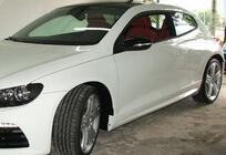 Volkswagen Scirocco 2008-2017 Side Skirts DPT V-1 (Gloss Black) photo 4