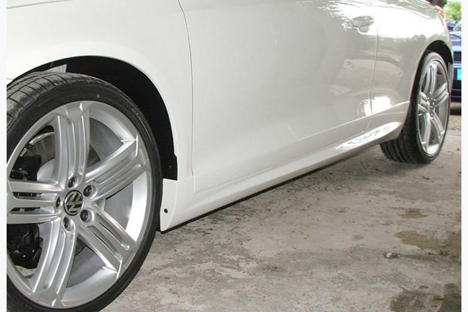 Volkswagen Scirocco 2008-2017 Side Skirts DPT V-1 (Gloss Black) Image