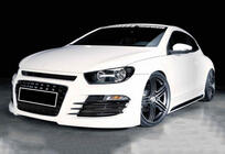 Volkswagen Scirocco 2008-2017 Side Skirts DPT V-2 (Gloss Black) photo 2