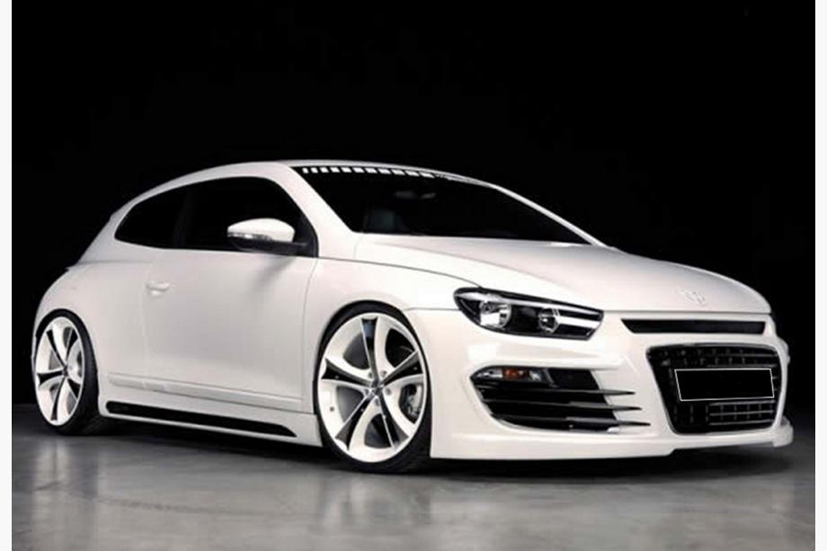 Volkswagen Scirocco 2008-2017 Side Skirts DPT V-2 (Gloss Black) Image