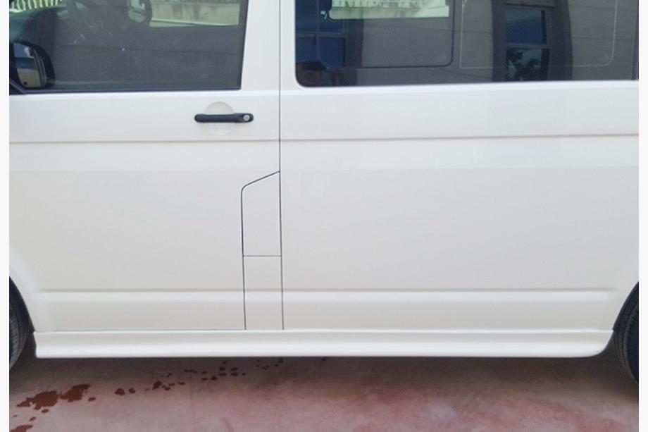 Volkswagen T6 2015-2024 DPT Side Skirts (Long Wheelbase, Paintable) Image
