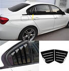 BMW 3 Series F30/F31 2012-2019 Rear Window Covers DPT (Gloss Black, 2pcs) photo 1