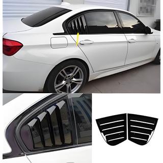Rear Window Covers DPT (Gloss Black, 2pcs) BMW 3 Series F30/F31 2012-2019