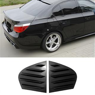 Rear Window Covers DPT (Gloss Black, 2pcs) BMW 5 Series E60/E61 2003-2010
