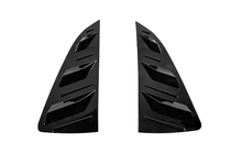 Volkswagen Polo 2010-2017 Rear Window Covers DPT (Gloss Black, 2pcs) photo 2