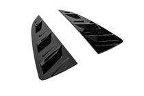 Volkswagen Polo 2010-2017 Rear Window Covers DPT (Gloss Black, 2pcs) photo 4