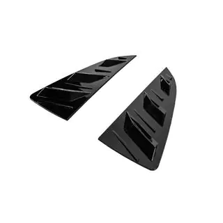 Rear Window Covers DPT (Gloss Black, 2pcs) photo 3