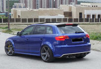 Audi A3 2003-2012 DPT V-2 Spoiler (2003-2008, Gloss Black) photo 2