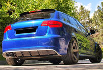 Audi A3 2003-2012 DPT V-2 Spoiler (2003-2008, Gloss Black) photo 1