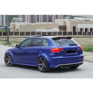 DPT V-2 Spoiler (2003-2008, Gloss Black) Audi A3 2003-2012 photo 2