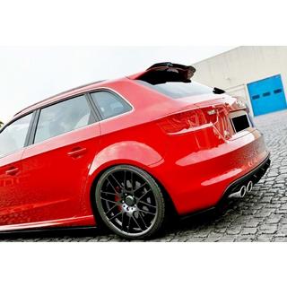 DPT V-1 Spoiler (HB, Gloss Black) Audi A3 2012-2020 photo 1