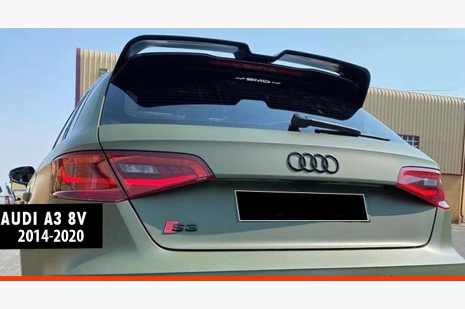 Audi A3 2012-2020 Spoiler DPT V-3 (HB, 5-Door, Gloss Black) Photo 1