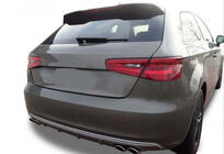 Audi A3 2012-2020 Spoiler DPT V-4 (2012-2016, Gloss Black) photo 2