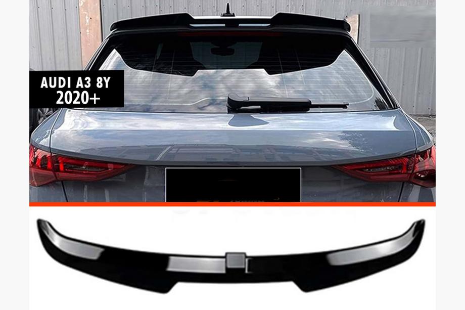Audi A3 2020- DPT V-1 Spoiler (HB, Gloss Black) Image