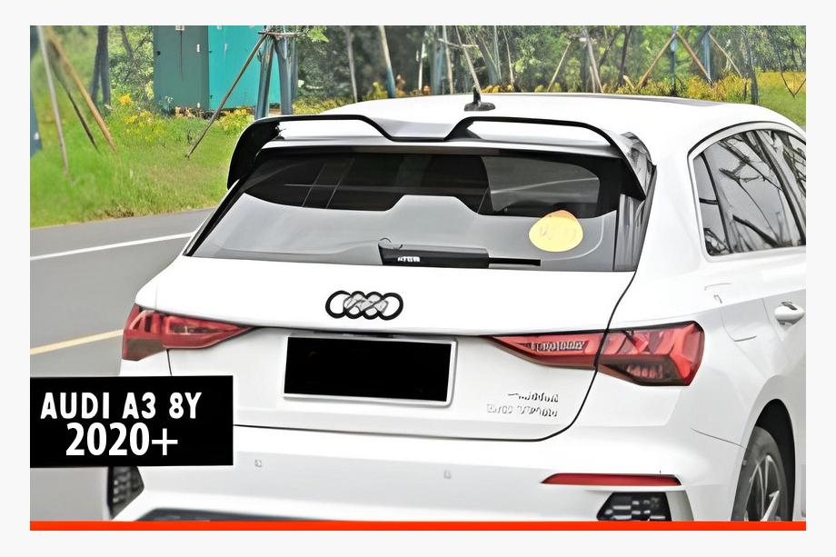Audi A3 2020- Spoiler DPT V-2 (HB, Gloss Black) Image