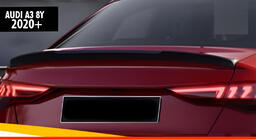 Audi A3 2020- DPT V-2 Spoiler (Sedan, Gloss Black) photo 1