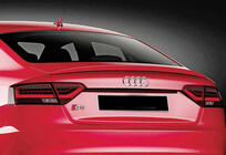 Audi A5 2007-2015 DPT V-2 Spoiler (for Sedan, Gloss Black) photo 4