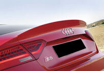 Audi A5 2007-2015 DPT V-2 Spoiler (for Sedan, Gloss Black) photo 6