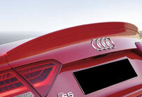 Audi A5 2007-2015 DPT V-2 Spoiler (for Sedan, Gloss Black) photo 1