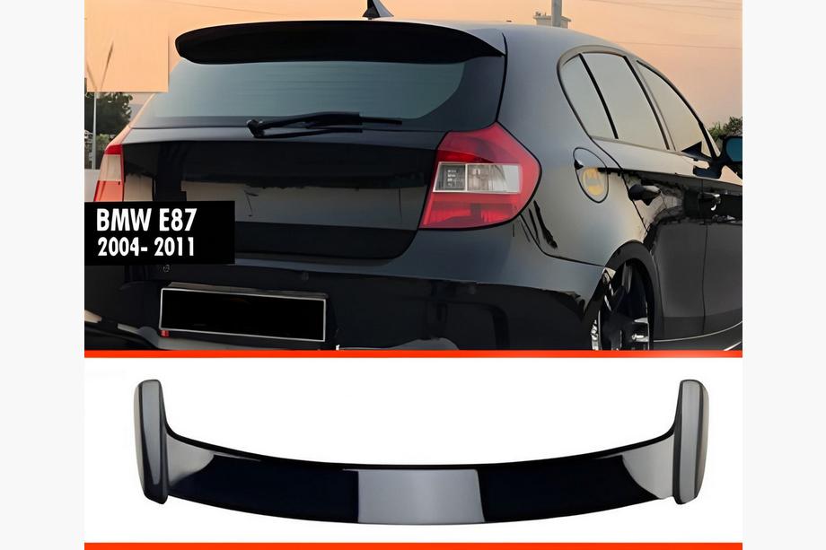 BMW 1 Series E81/E82/E87/E88 2004-2011 DPT Spoiler (for E81/E87, Gloss Black) Image