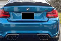 BMW 2 Series F22/F23 2014-2021 PSM-Style Spoiler (for F22, Gloss Black) photo 1