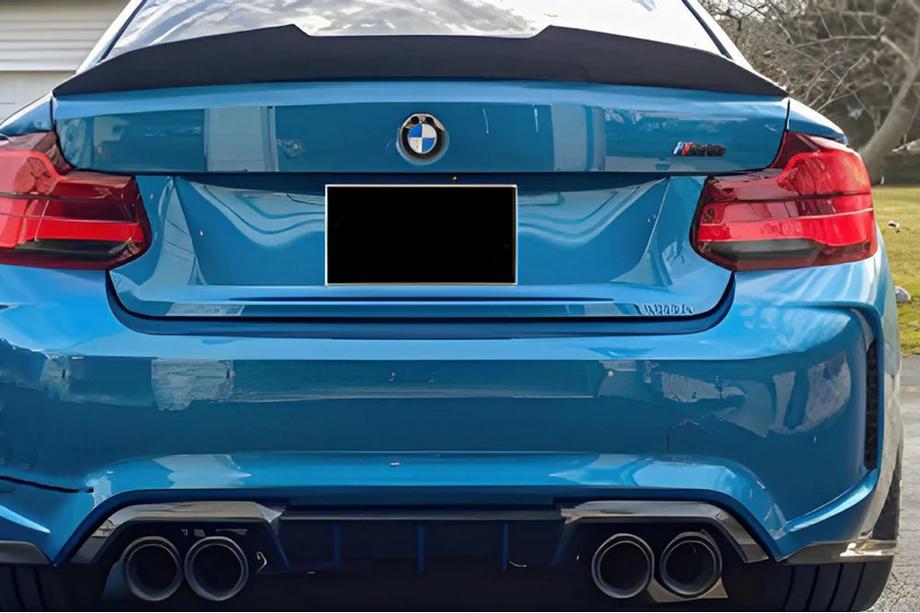 BMW 2 Series F22/F23 2014-2021 PSM-Style Spoiler (for F22, Gloss Black) Image