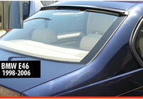 BMW 3 Series E46 1998-2006 Spoiler visor (for SD, black gloss) photo 1