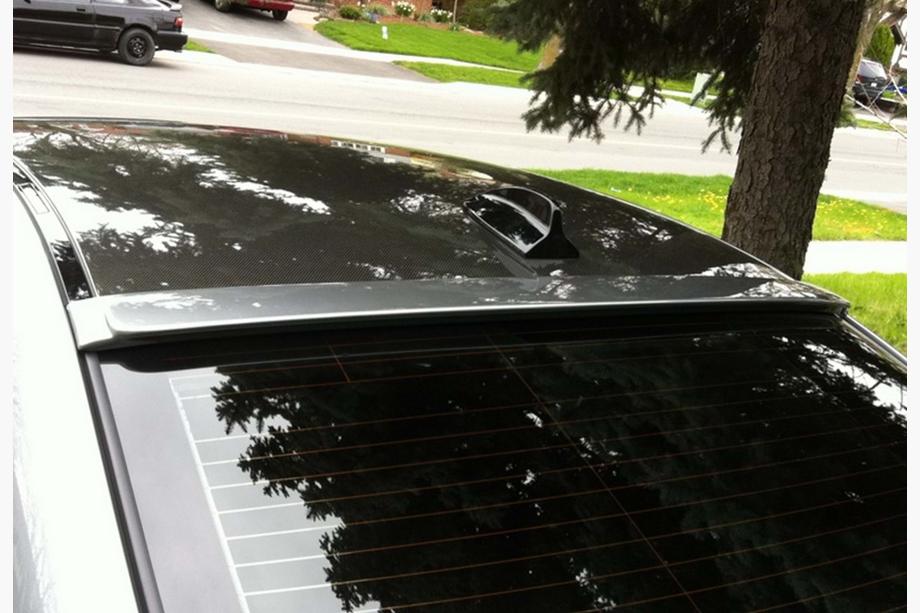 BMW 3 Series E92/E93 2006–2013 ACS-Style Rear Window Spoiler (for E92, Gloss Black) Image