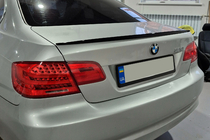 BMW 3 Series E92/E93 2006–2013 M3-Style Spoiler (for E92, Gloss Black) photo 1
