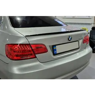 M3-Style Spoiler (for E92, Gloss Black) photo 1
