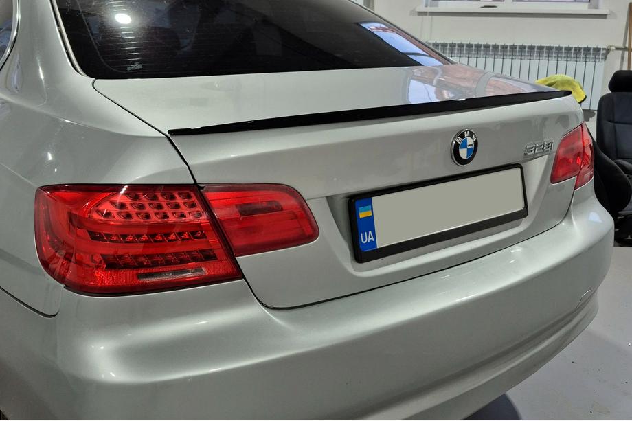 BMW 3 Series E92/E93 2006–2013 M3-Style Spoiler (for E92, Gloss Black) Image