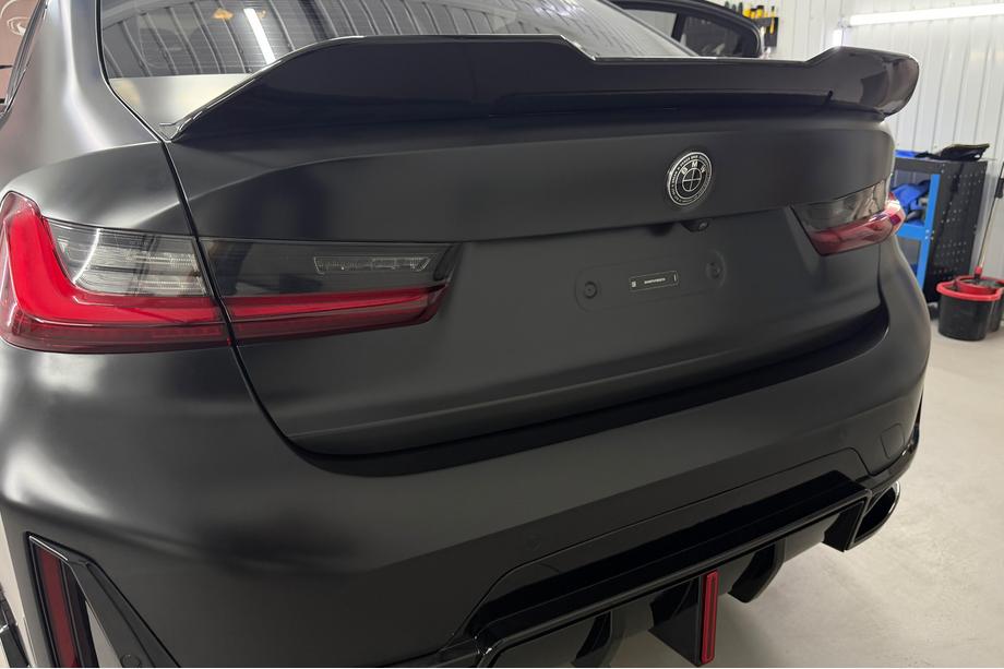 BMW 3 Series G20/G21 2018- PSM-Style Spoiler (for G20/G80, Gloss Black) Image