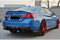 BMW 4 Series F32/F33/F36 2012-2020 Spoiler M4-Style V2 (for F32, Gloss Black) photo 1