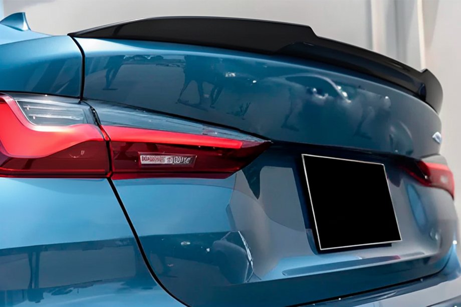 BMW 4 Series G22/23/26 2020- M4-Style Spoiler (for G22, Gloss Black) Image