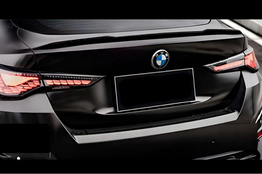 BMW 4 Series G22/23/26 2020- M4-Style Spoiler (for G26, Gloss Black) Image