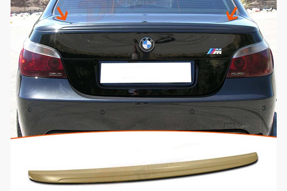 BMW 5 Series E60/E61 2003-2010 M5-Style Spoiler (primed for painting) Image