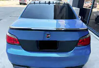 BMW 5 Series E60/E61 2003-2010 Spoiler M4-Style (Gloss Black) photo 1