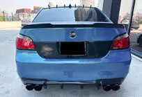 BMW 5 Series E60/E61 2003-2010 Spoiler M4-Style (Gloss Black) photo 3