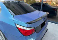 BMW 5 Series E60/E61 2003-2010 Spoiler M4-Style (Gloss Black) photo 2