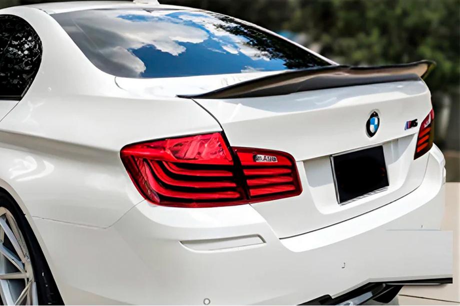 BMW 5 Series F10/F11 2010–2016 PSM-Style Spoiler (for F10, Gloss Black) Image