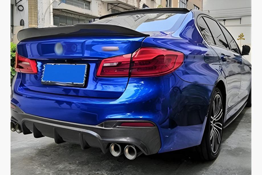 BMW 5 Series G30/G31 2017–2023 PSM-Style Spoiler (Gloss Black) Photo 1
