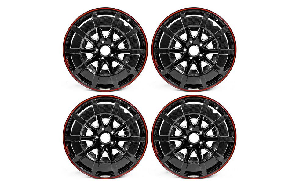 Mercedes G class W463 1990-2018 Forged Aluminum and Carbon Wheels G900 (R24, Set of 4) Photo 22