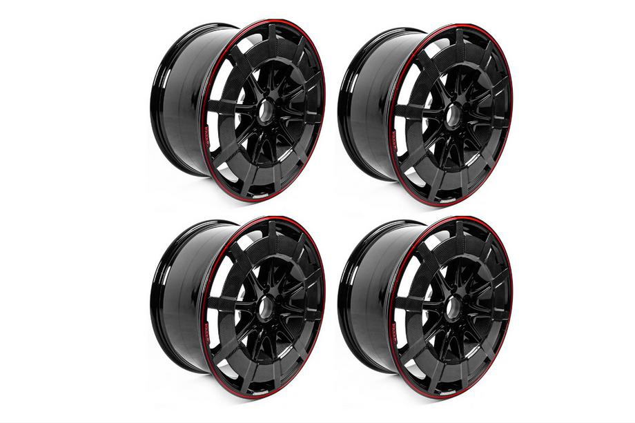 Mercedes G class W463 1990-2018 Forged Aluminum and Carbon Wheels G900 (R24, Set of 4) Photo 4